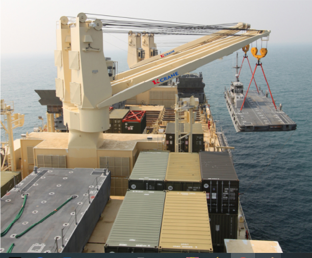 5t 20m Offshore Telescopic Boom Marine Deck Hydraulic Cranes